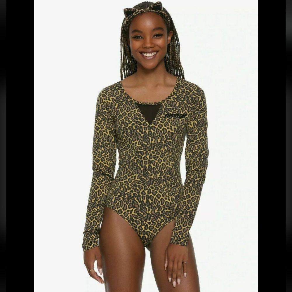 3/$25 Hot Topic Riverdale Josie & The Pussycats Bodysuit Leotard Costume Sz M